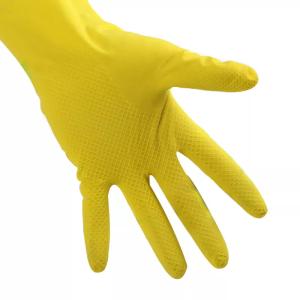 China Rubber latex industry safety gloves wholesale