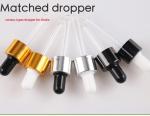 5ml Essential Oil Glass Dropper Bottle 100ml Frosted Tincture Bottles