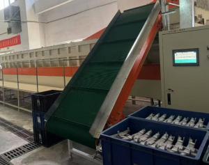 China Industrial Tunnel-style Large Vibratory Finishing Machine With Improved Safety And Performance wholesale
