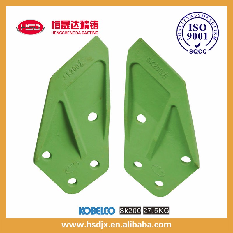 Kobelco High Quality Side Cutter,Excavator Cutting Egde SK200