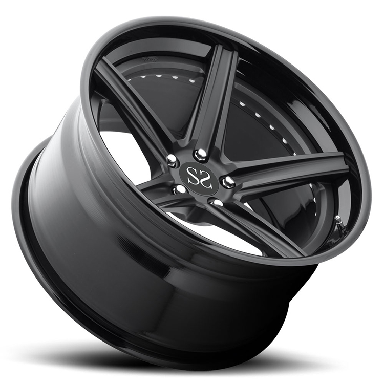 2-PC Forged Alloy Performance Rims 18 19 20 21 22 23 Inch Black For Benz S65 Amg Wheels