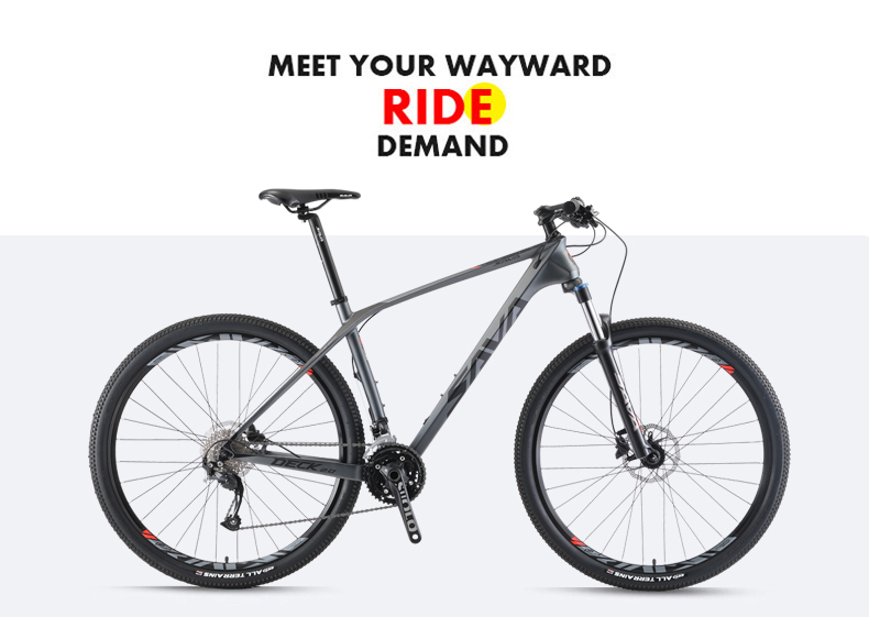 SAVA 29x19 Carbon Mtb Bicycle 12.8kg Aluminum Alloy Fork Rim