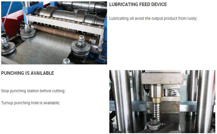 C U L W Light Gauge Steel Channel Frame Roll Forming Machine