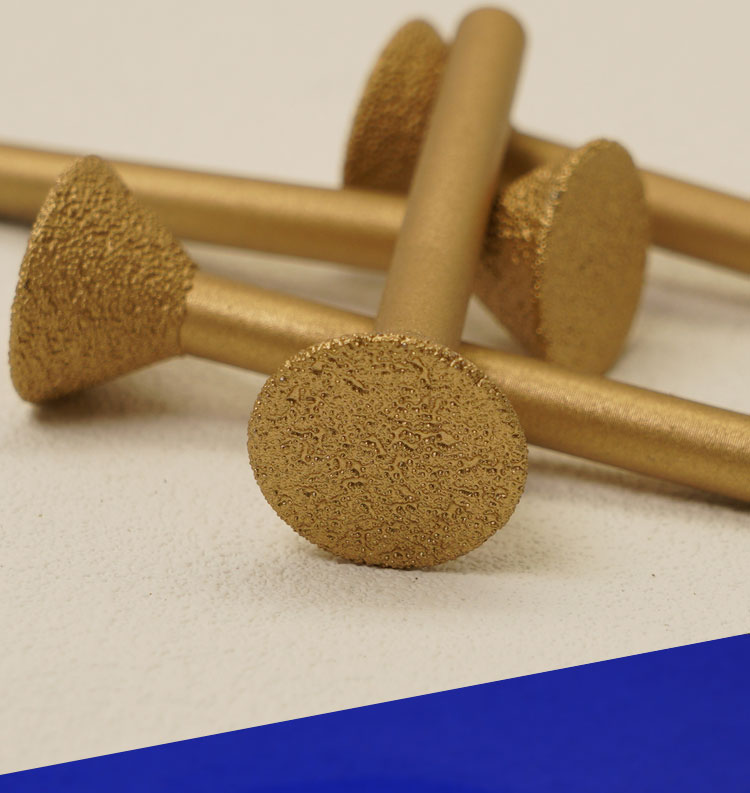 Stone Slab Milling Cutter Electroplated Engraving Bit with Diamond and Diamond Powder