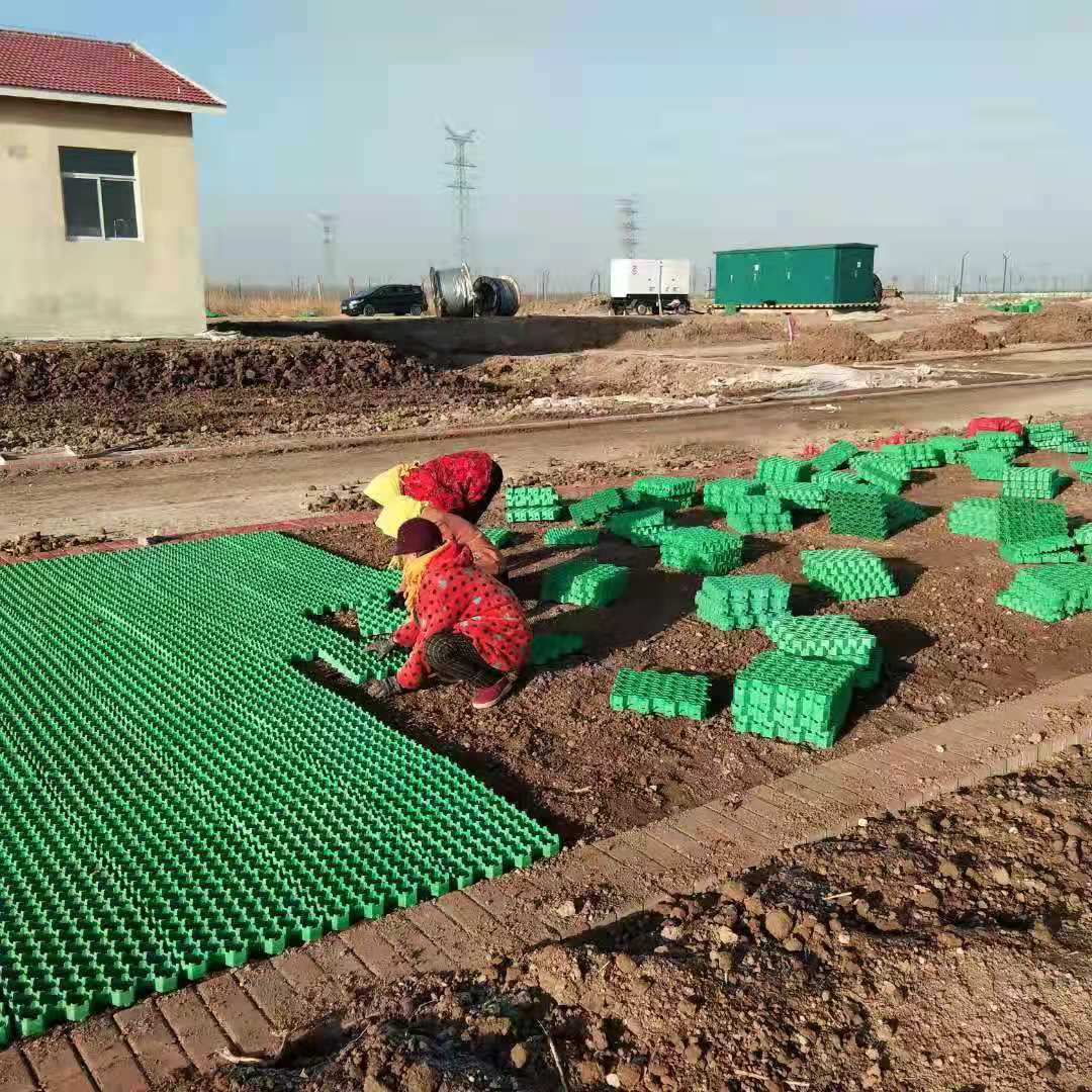 Greening System Distribute Loading Plastic Grass Paver Grid for Gravel Stabilizer