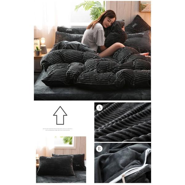 Customized Queen King Size Bed Sheet Quilt Cover Bedding Set in 4 Grade Color Fastness