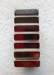 N52 Sintered Arc Permanent Neodymium Magnets NiCuNi 25mmx30mmx9m