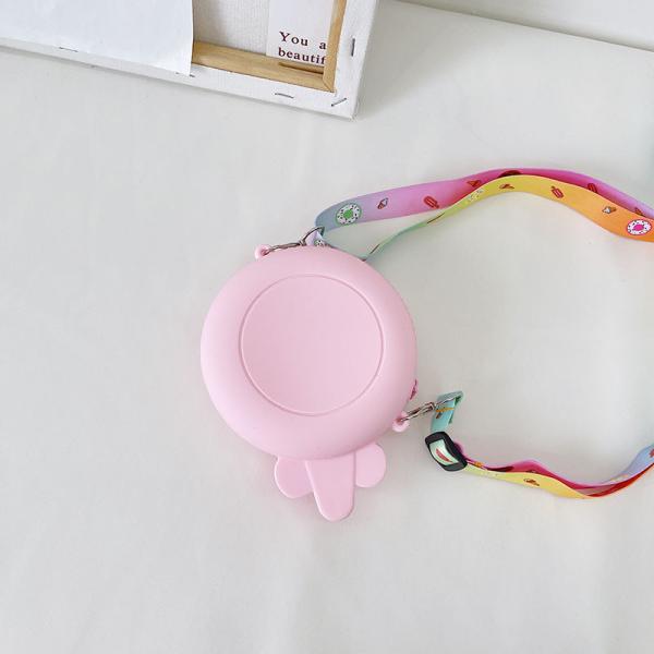 Lollipop Purse Crossbody Bag Lovely Lollipop Pouch Wallet Key Bag Shoulder Bag Pencil Case For Kids School Supplies