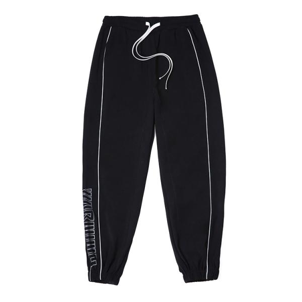 100% Cotton Loose Mens Leisure Pants Fat Man Trousers Customized Logo