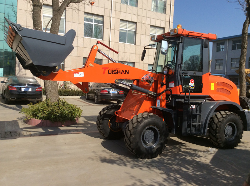 2.0 ton farm and garden machine wheel loader for farming and gardening