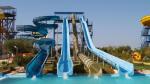 8m Height Outdoor Water Park Child Games Rides Fiberglass Slide For Kids