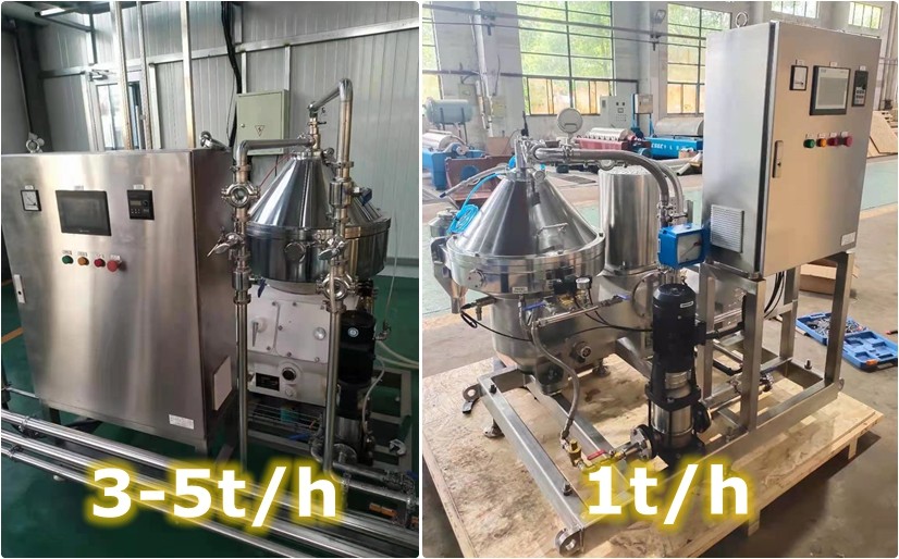 Model PDSB -5000 Beer Yeast Disc Stack Separator Centrifuge Fully Automatic