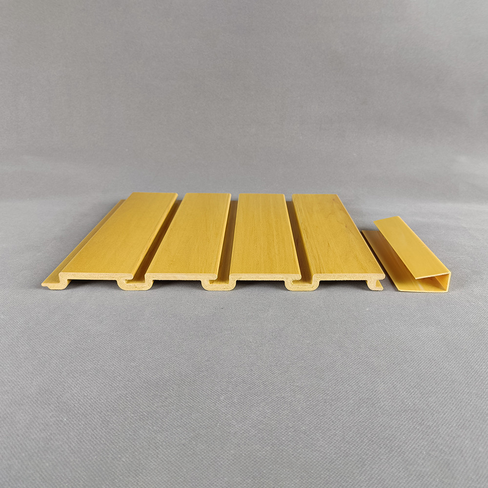 Plastic Composite False Slatwall Display Shelf For Display Wall
