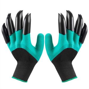 China Waterproof Breathable Digging Planting Garden Genie Gloves With Claws wholesale
