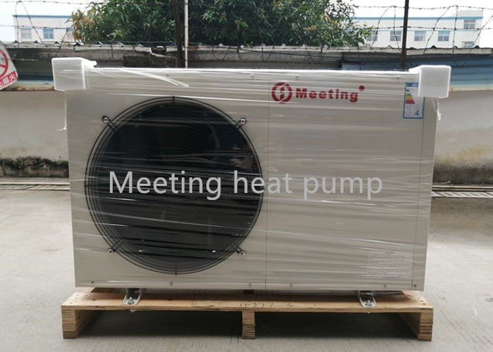 Meeting 3P Air Source Heat Pump All In One For Hot Water Floor Heating 12KW Electric Water Heater