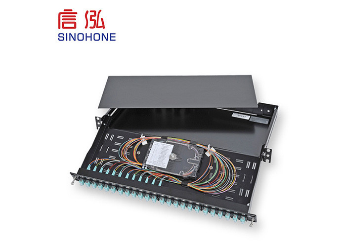 Plastic ABS Fiber Optic Termination Box SC LC Adapter For FTTH Tool Fusion