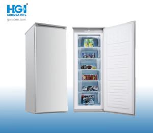 China R600a Single Door Upright Freezer Stainless Steel 6.4 Cf Store Beverage wholesale