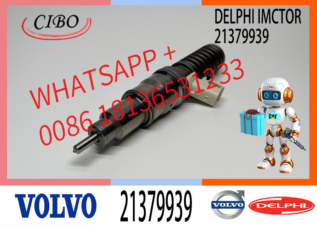 CAL-VOL VOE21379939 4 Pin Diesel FULE Injector 3801369 21159131 21379939 2159131 3847790 BEBE4D18002 BEBE4D27002
