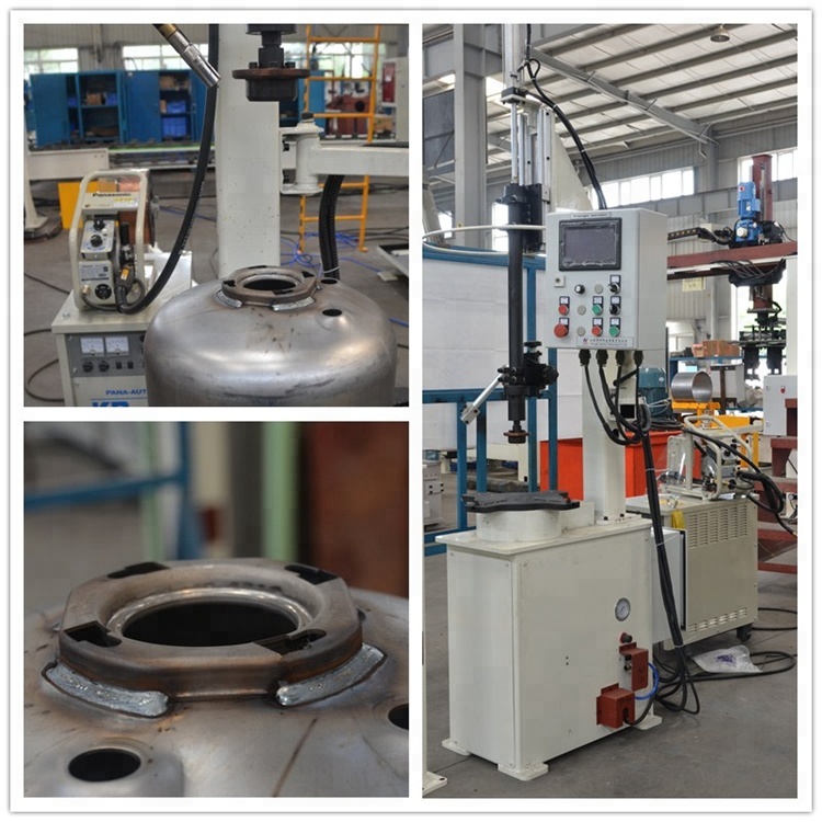 500A Automatic Electric Boiler Dome Flange MIG MAG Welding Machine 500A