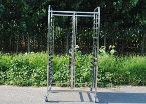 China Kitchen Equipment 0.5mm FDA Stainless Steel Rack Trolley wholesale