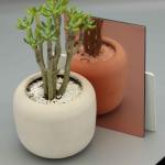 Colorful Exterior Wall Aluminum Mirror Composite Panel Interior Aluminium