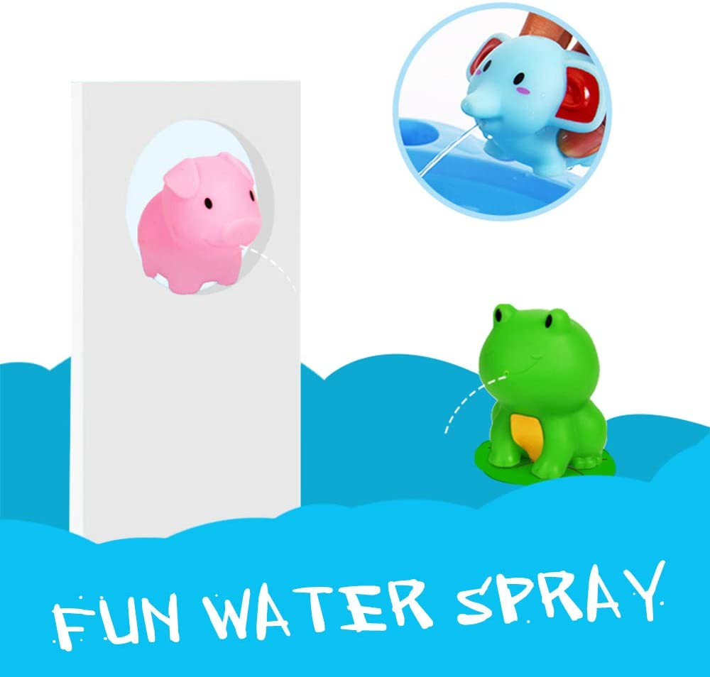 ABS Material Bath Toys for Babies and Toddlers No Mold No Holes BPA-Free Educational