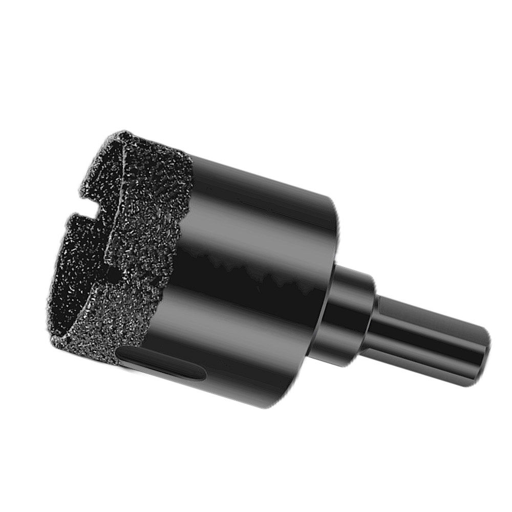 Used Hand Drill Bit Straight Shank Mounting Brazed Diamond Customized
