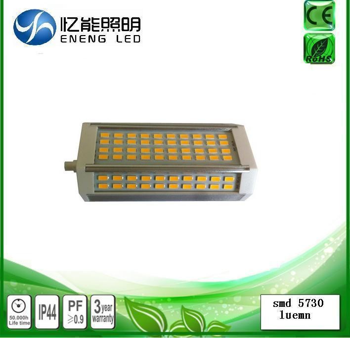 360 degrees 15W dimmable led R7S J118mm 360 degree angle 118mm LED R7S ligh replace halogen lamp AC200-240V CE ROHS