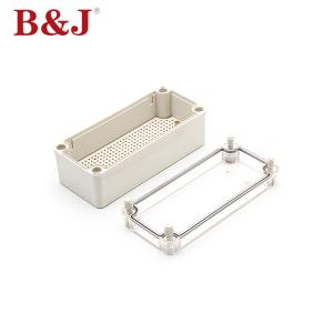 China 80x180x70mm transparent waterproof plastic enclosure box IP68 wholesale