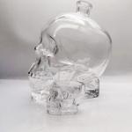 1000ml/1500ml/1750ml Skull Head Whiskey Bottle/Whiskey Glass Container