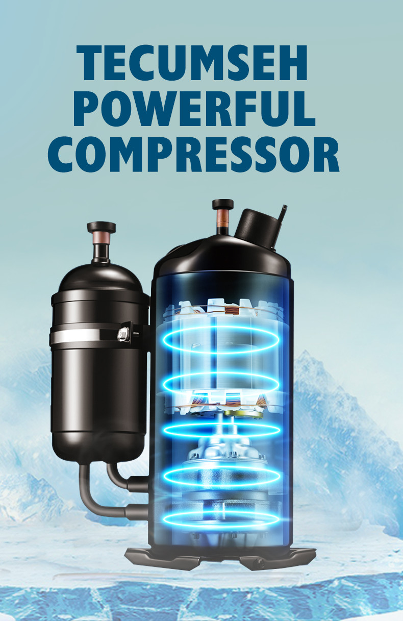 Air Cooling Automatic Ice Machine 500Kg Stainless Steel Commercial Ice Ball Maker