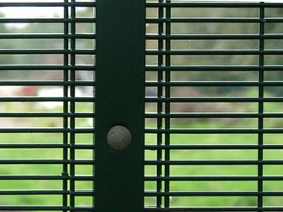 High Security Prison Anti -Cut Wire Fencing Panels Anti-Climb Security Resisdential Fence