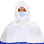 Non Woven Disposable Waterproof Head Cover White Hospital Shoulder Cover