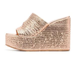 China 110mm Womens Wedge Heeled Shoes wholesale