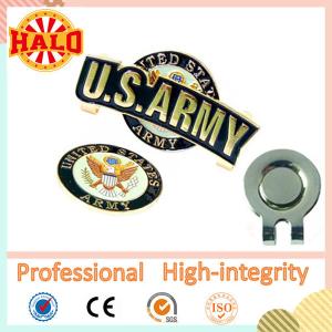 China Hot Selling Usa Flag Shape Golf Ball Marker On Magnetic Cap Clip wholesale