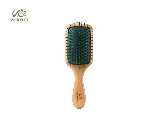 Anti Static Air Bag 7.8 Inch Wooden Handle Hair Brush