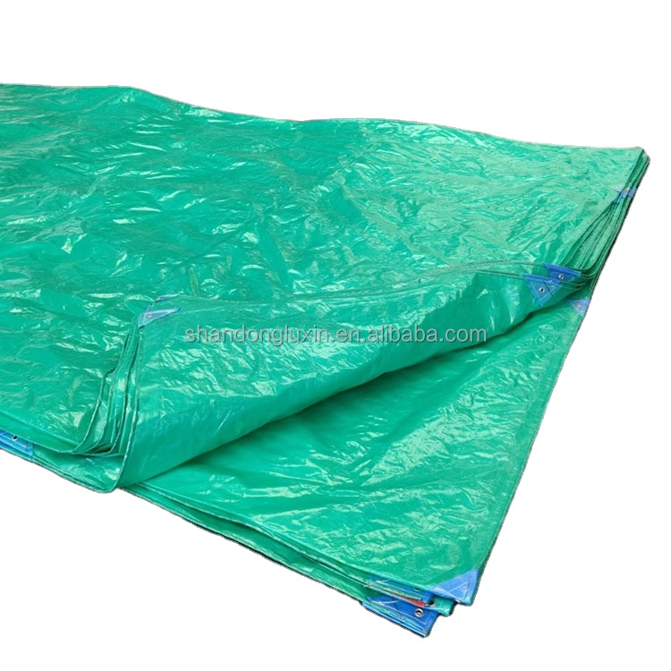 Customer Request Color Stripe Style Heavy Duty PE Tarpaulin with Waterproof Function