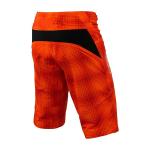 Orange Sublimation Custom Mountain Bike Downhill Shorts