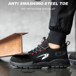 China Flying Weaving Light Comfortable Steel Toe Shoes Breathable wholesale