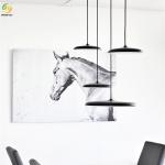 36W LED Plastic Modern Pendant Light For Hotel / Showroom