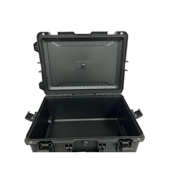 Protective Plastic case with Wheels Trolley Tool case Box Flight case Trolley Plastic Box with Foam