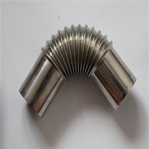 China Glossy Stainless Steel Sanitary Pipe Fittings , 90 Degree Steel Pipe Elbow wholesale
