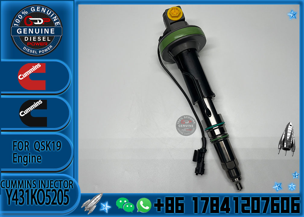 Engine parts truck spare parts QSK19 injector assembly 0986435614 diesel fuel injector Y431KO5205