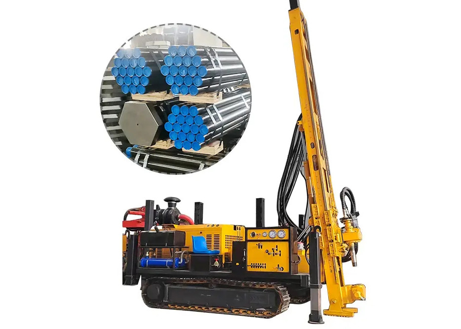 78kw Crawler Mounted Drill Rig 90° Drilling Angle For Mining Exploration