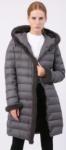 Reversible Waterproof Down Jacket Women's , Quilted Hooded Down Coat