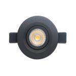 Slim Cutout 83mm 640lm Dimmable LED Downlights 360 Degree Rotatable