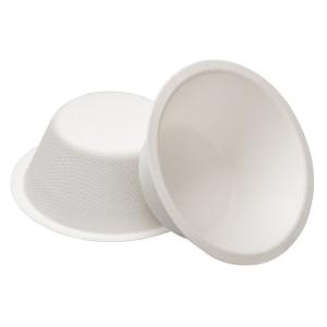 China 500ml Paper Bowl Eco-Friendly Degradable Disposable Bowl Sugarcane Pulp Bowl wholesale