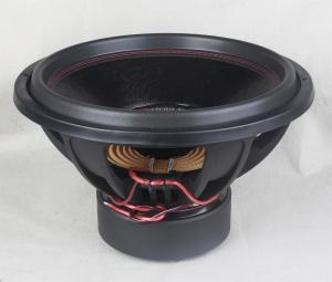 China Compact Powered Subwoofer Car , Hifi Subwoofer Amplifier 10mm Top Plate wholesale
