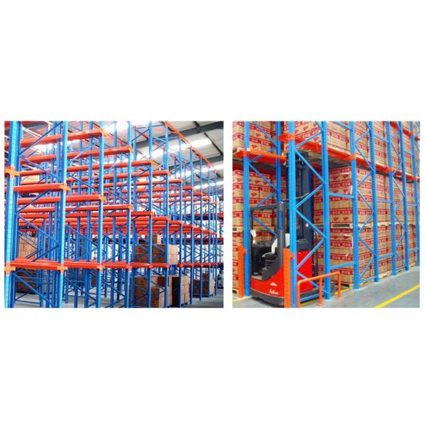 Galvanized Drive In Pallet Racking Maximize Storage Capacity For High Density Warehouses