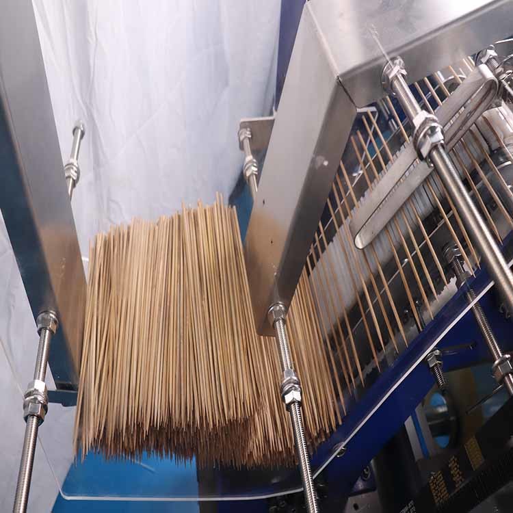 Multi-function Counting Packaging Machine Servo Control Fiberglass Rods Pillow Packing Machine